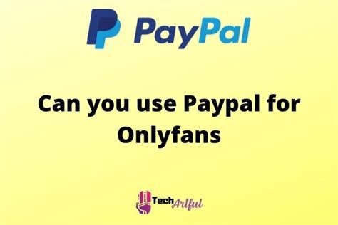 How to Use PayPal on OnlyFans (2024) 